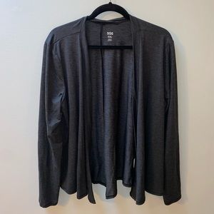 DSG cardigan. Size XXL. Color dark grey.